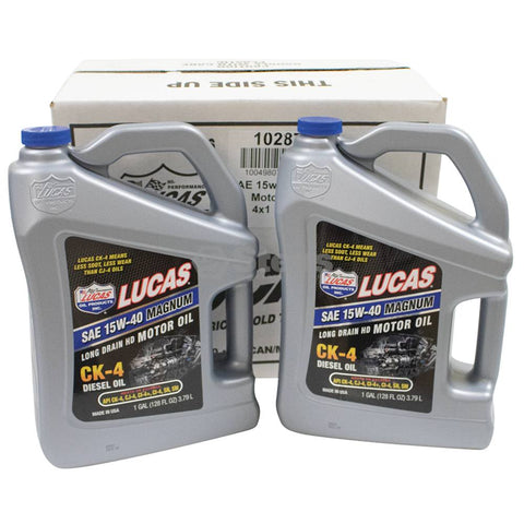 Lucas Oil 051-853 SAE 15W-40 MAGNUM CK-4 Oil Diesel