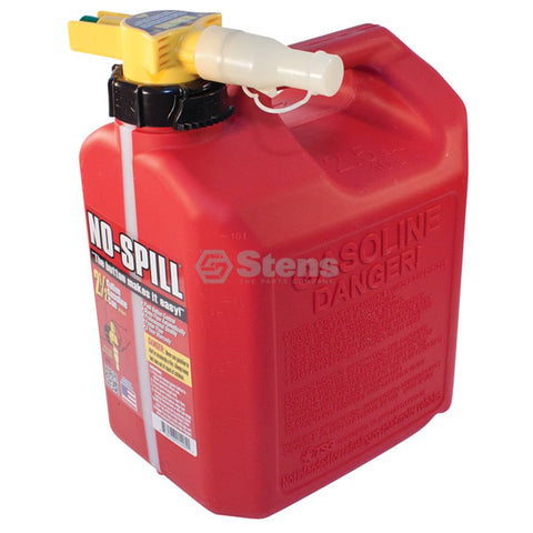 No-Spill 765-102 Lata de combustible de 2 1/2 galones